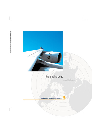 Thumbnail SIA Engineering Company Annual Report 2003-2004