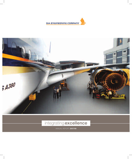 Thumbnail SIA Engineering Company Annual Report 2007-2008