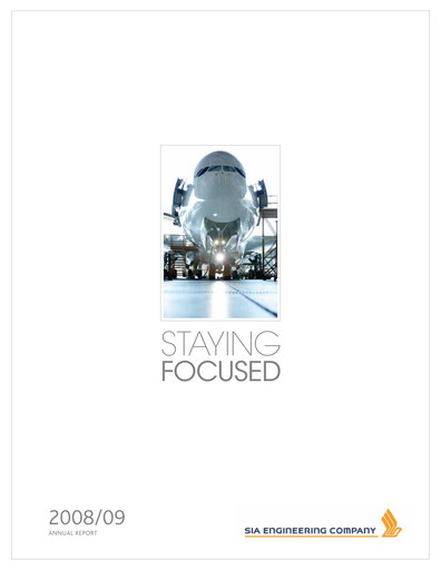 Thumbnail SIA Engineering Company Annual Report 2008-2009