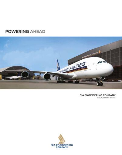 Thumbnail SIA Engineering Company Annual Report 2010-2011