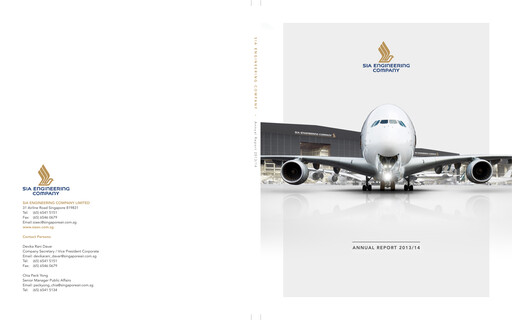 Thumbnail SIA Engineering Company Annual Report 2013-2014