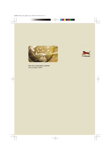 Thumbnail Haw Par Annual Report 2004