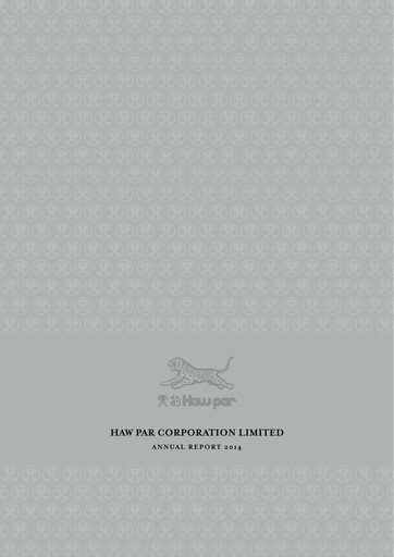 Thumbnail Haw Par Annual Report 2014