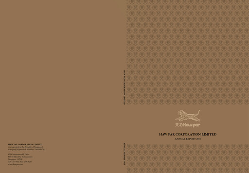 Thumbnail Haw Par Annual Report 2015