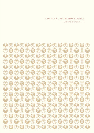 Thumbnail Haw Par Annual Report 2016