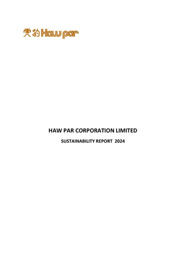 Vorschaubild Haw Par Nachhaltigkeitsbericht 2024