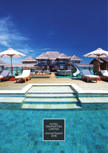 Vorschaubild Hotel Properties Limited Jahresbericht 2016