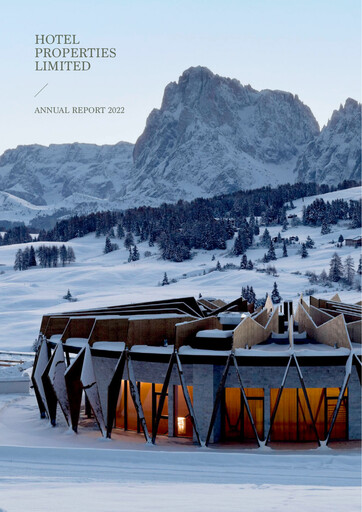 Vorschaubild Hotel Properties Limited Jahresbericht 2022