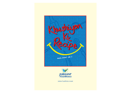 Thumbnail Jubilant FoodWorks
 Annual Report 2010-2011