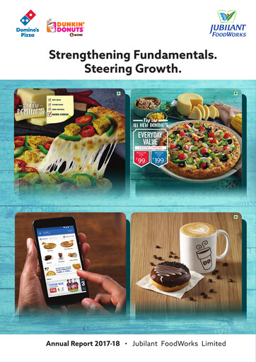 Thumbnail Jubilant FoodWorks
 Annual Report 2017-2018