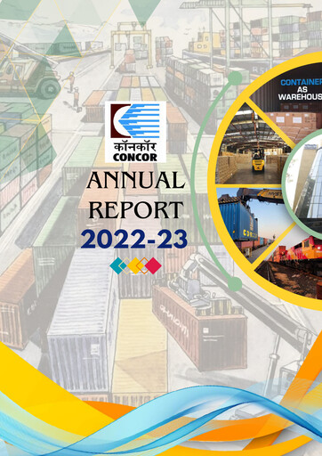 Thumbnail Container Corporation of India Annual Report 2022-2023