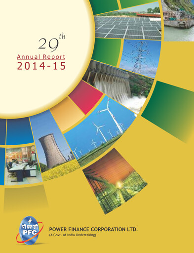 Thumbnail Power Finance Corp
 Annual Report 2014-2015