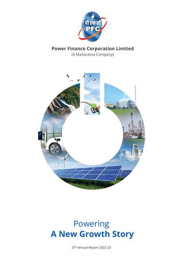 Thumbnail Power Finance Corp
 Annual Report 2022-2023