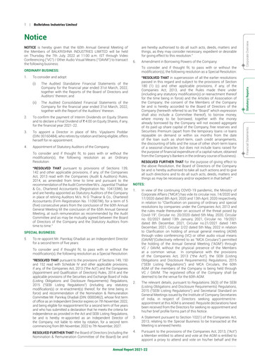 Thumbnail Balkrishna Industries
 Annual Report 2021-2022