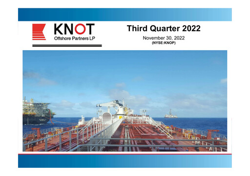 Thumbnail KNOT Offshore Partners Quarterly Report 2022-q3