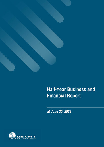 Vorschaubild Genfit Finanzbericht 2023-h1