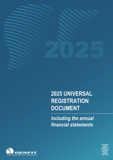 Vorschaubild Genfit Universelles Registrierungsdokument 2025