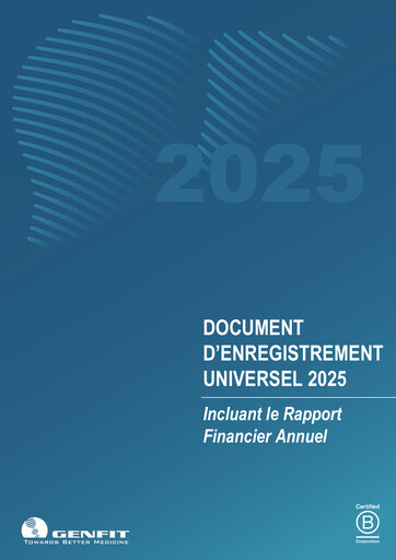Vorschaubild Genfit Universelles Registrierungsdokument 2025