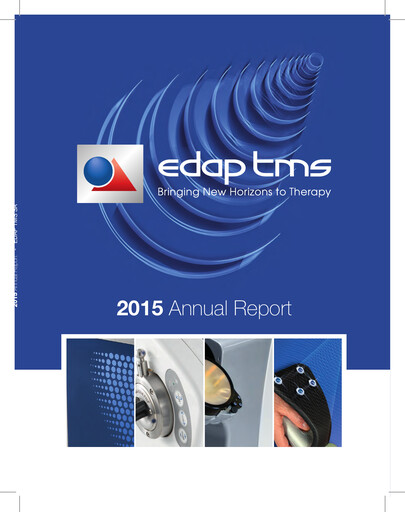 Thumbnail EDAP TMS Annual Report 2015