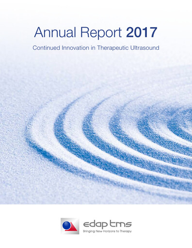 Thumbnail EDAP TMS Annual Report 2017