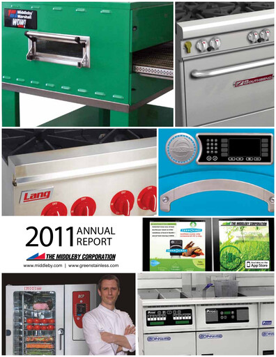 Miniature Middleby Rapport annuel 2011