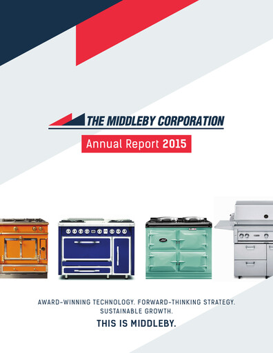Miniature Middleby Rapport annuel 2015