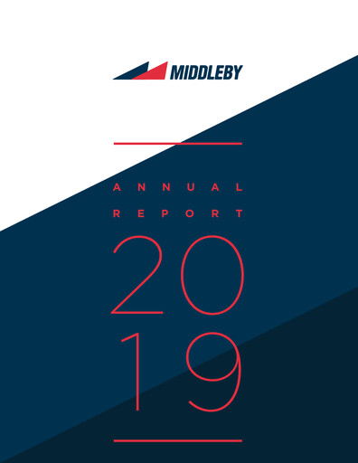 Miniature Middleby Rapport annuel 2019