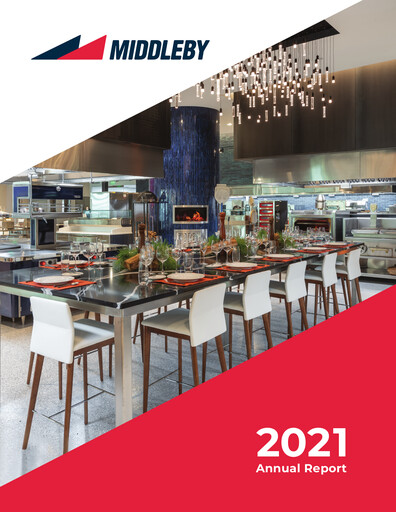 Miniature Middleby Rapport annuel 2021
