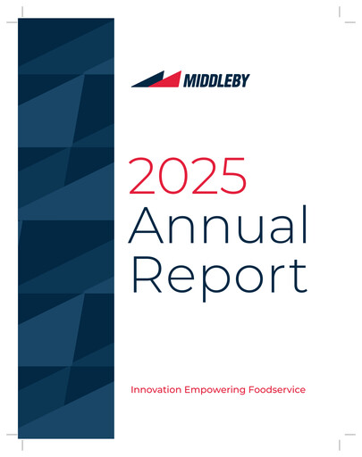 Miniature Middleby Rapport annuel 2025