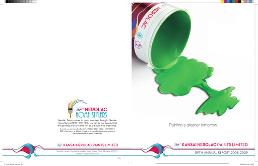 Thumbnail Nerolac Paints Annual Report 2008-2009