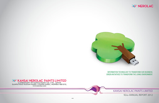 Thumbnail Nerolac Paints Annual Report 2012