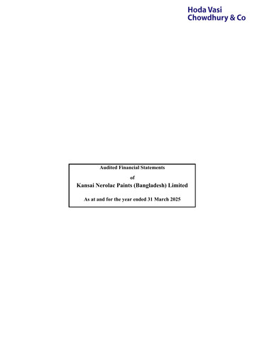 Thumbnail Nerolac Paints Financial Statement 2024-2025