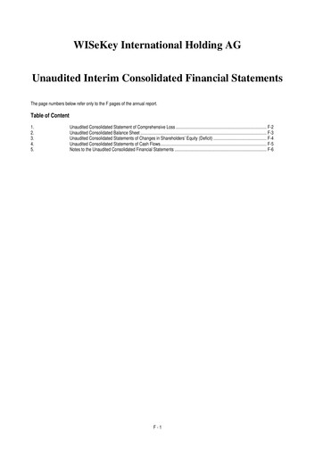 Thumbnail WISeKey International Half-year Report 2017-h1