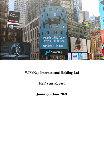 Thumbnail WISeKey International Half-year Report 2021-h1