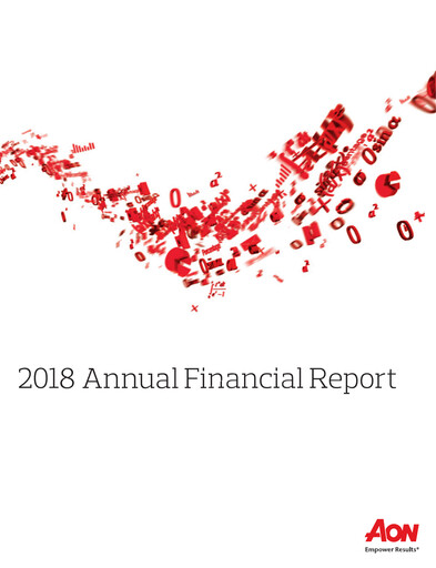 Thumbnail Aon Annual Report 2018