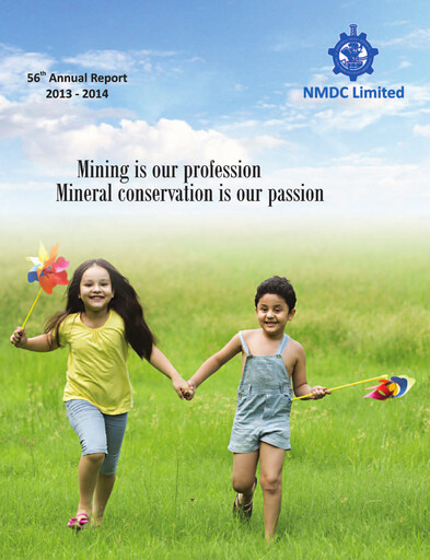 Thumbnail National Mineral Development Corporation Annual Report 2013-2014