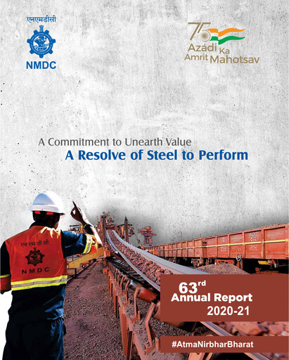 Thumbnail National Mineral Development Corporation Annual Report 2020-2021