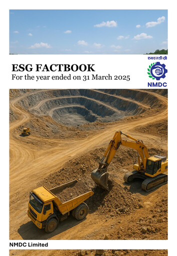 Thumbnail National Mineral Development Corporation ESG Report 2024-2025