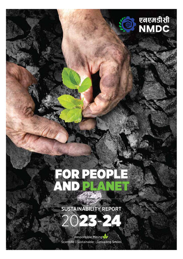 Thumbnail National Mineral Development Corporation Sustainability Report 2023-2024