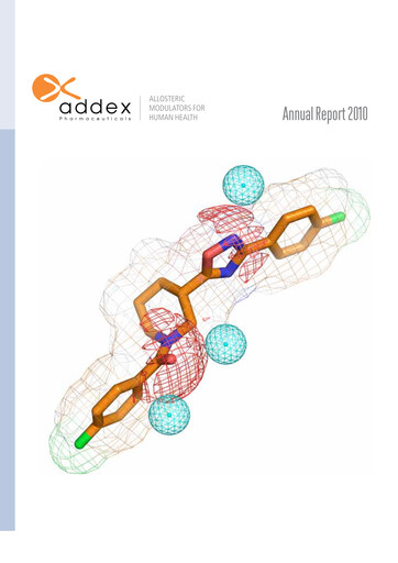 Miniature Addex Therapeutics Rapport annuel 2010