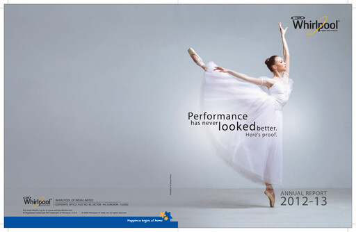 Thumbnail Whirlpool India Annual Report 2012-2013