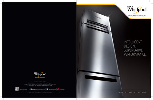 Thumbnail Whirlpool India Annual Report 2013-2014