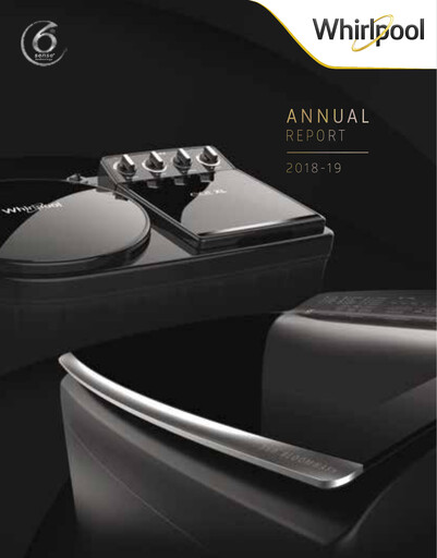 Thumbnail Whirlpool India Annual Report 2018-2019