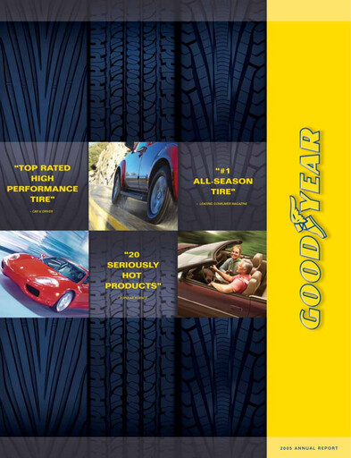 Miniature Goodyear Rapport annuel 2005