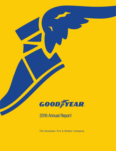 Miniature Goodyear Rapport annuel 2016