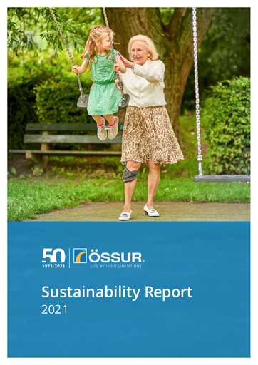 Thumbnail Embla Medical Sustainability Report 2021