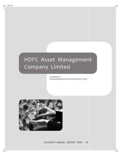 Thumbnail HDFC Asset Management Company Limited Annual Report 2009-2010