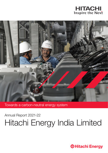 Miniature Hitachi Energy India Rapport annuel 2021-2022