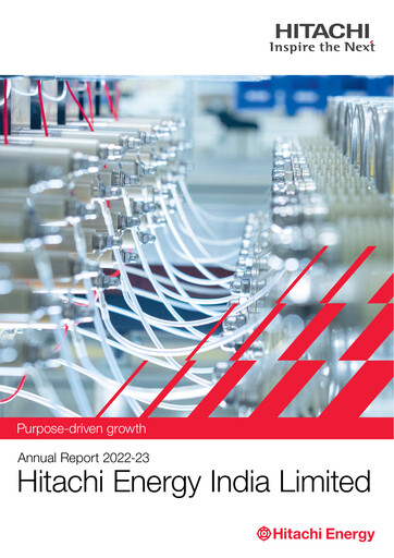 Miniature Hitachi Energy India Rapport annuel 2022-2023