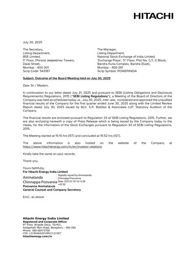 Thumbnail Hitachi Energy India Quarterly Report 2025-q1